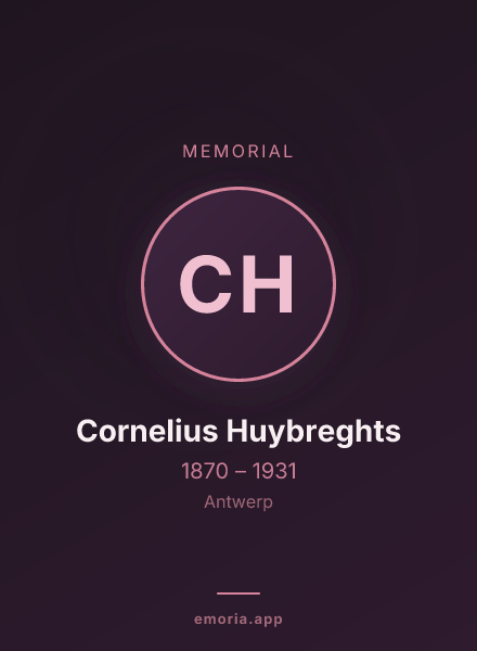 Memorial portrait of Cornelius Huybreghts