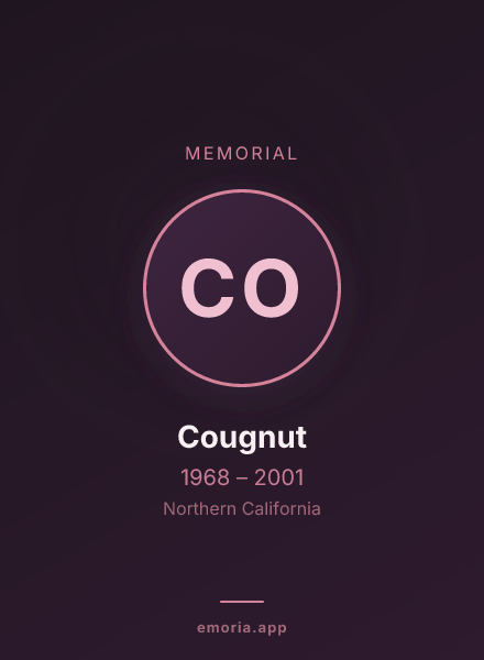 Memorial portrait of Cougnut