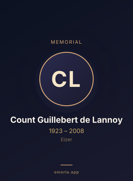 Memorial portrait of Count Guillebert de Lannoy