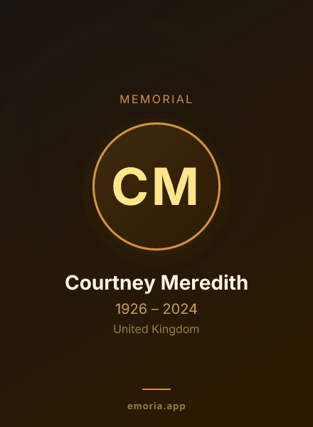Memorial portrait of Courtney Meredith