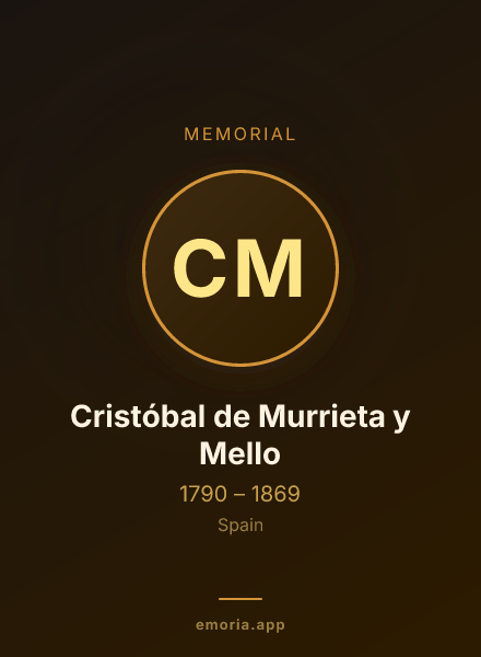 Memorial portrait of Cristóbal de Murrieta y Mello