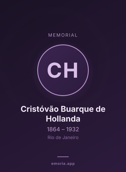 Memorial portrait of Cristóvão Buarque de Hollanda