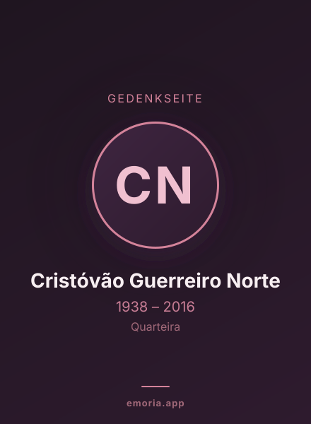 Gedenkportrait von Cristóvão Guerreiro Norte