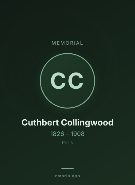 Memorial portrait of Cuthbert Collingwood