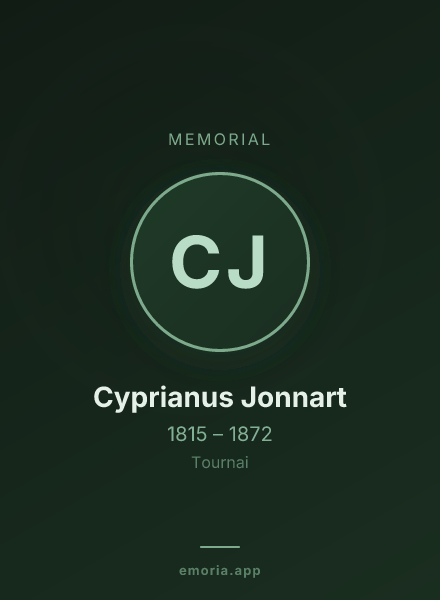 Memorial portrait of Cyprianus Jonnart