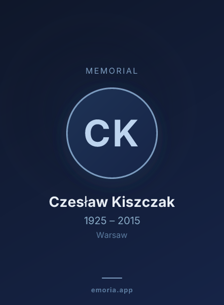 Memorial portrait of Czesław Kiszczak