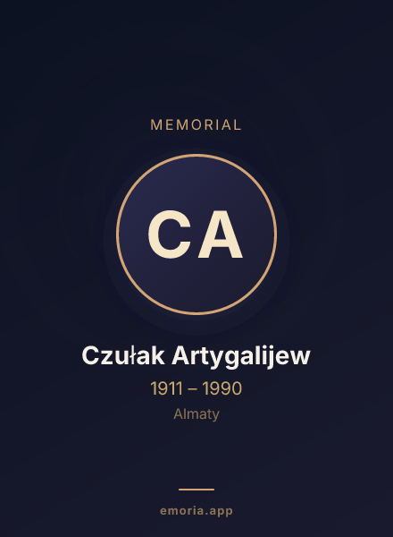 Memorial portrait of Czułak Artygalijew