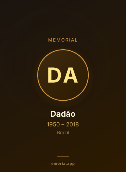 Memorial portrait of Dadão