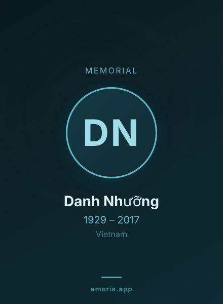 Memorial portrait of Danh Nhưỡng