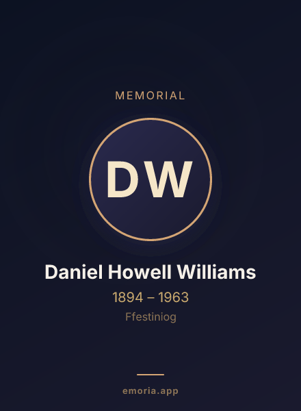 Memorial portrait of Daniel Howell Williams