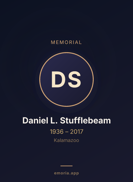 Memorial portrait of Daniel L. Stufflebeam