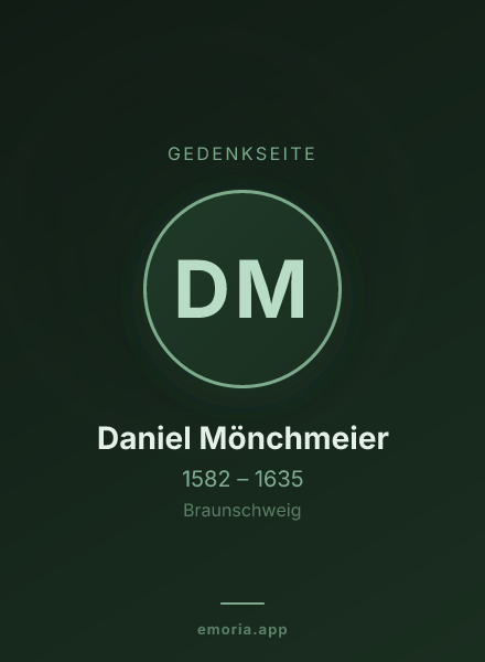 Gedenkportrait von Daniel Mönchmeier