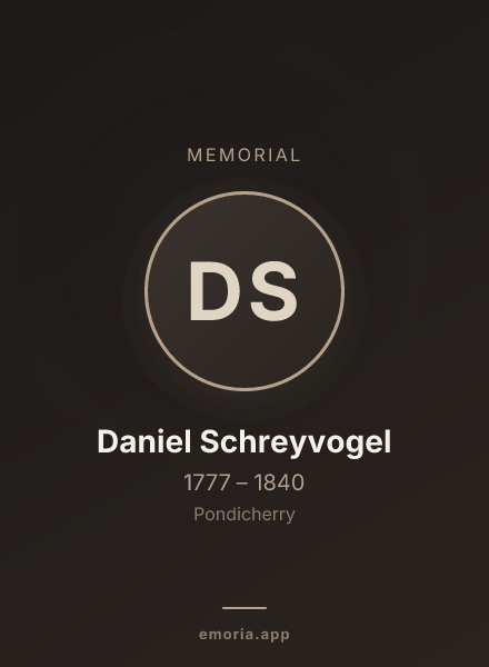 Memorial portrait of Daniel Schreyvogel
