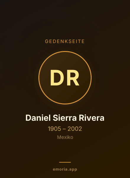 Gedenkportrait von Daniel Sierra Rivera