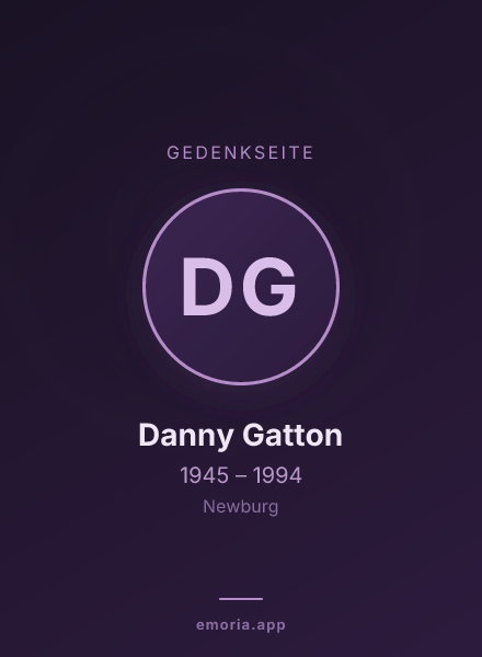 Gedenkportrait von Danny Gatton