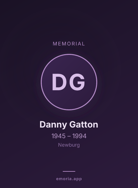 Memorial portrait of Danny Gatton