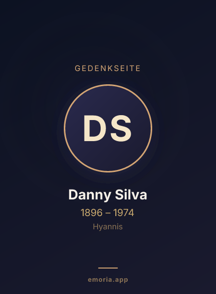 Gedenkportrait von Danny Silva