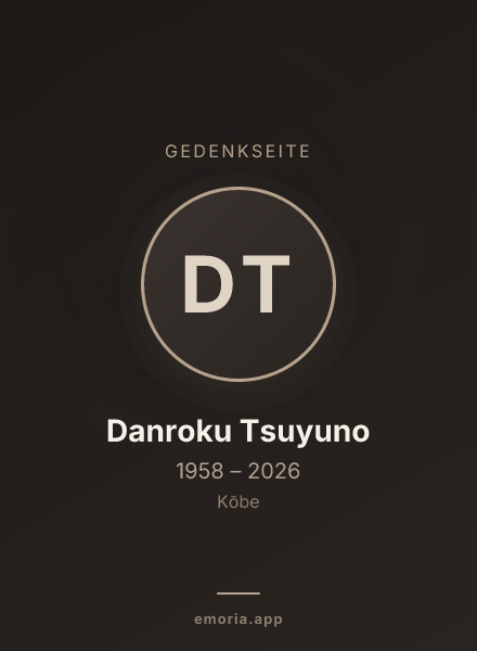 Gedenkportrait von Danroku Tsuyuno