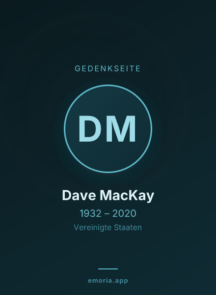 Gedenkportrait von Dave MacKay