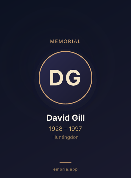 Memorial portrait of David Gill