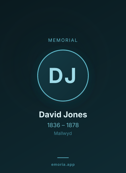 Memorial portrait of David Jones