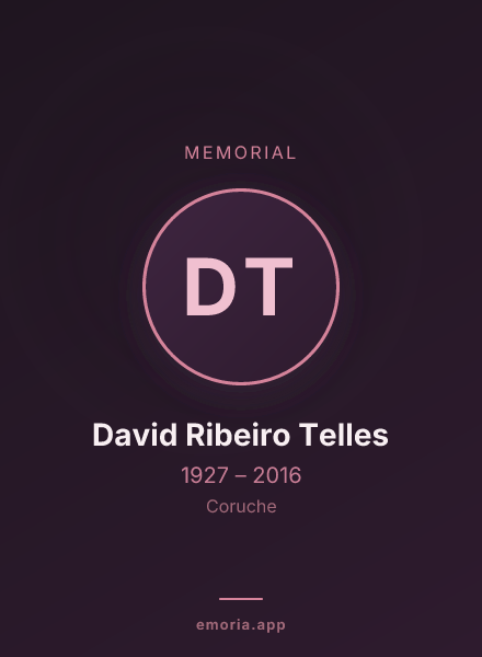 Memorial portrait of David Ribeiro Telles