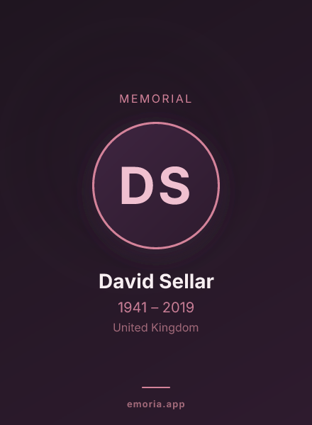 Memorial portrait of David Sellar