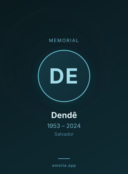 Memorial portrait of Dendê
