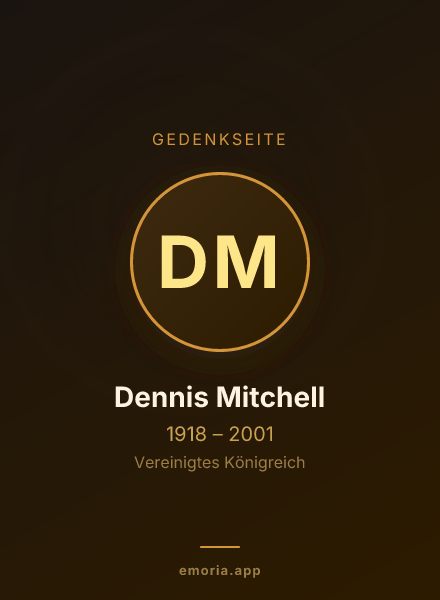 Gedenkportrait von Dennis Mitchell