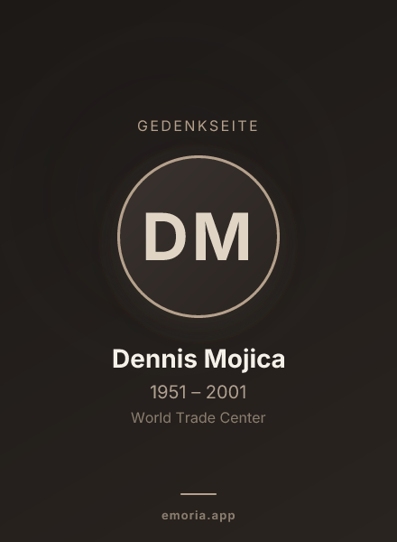 Gedenkportrait von Dennis Mojica