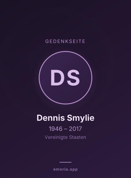 Gedenkportrait von Dennis Smylie