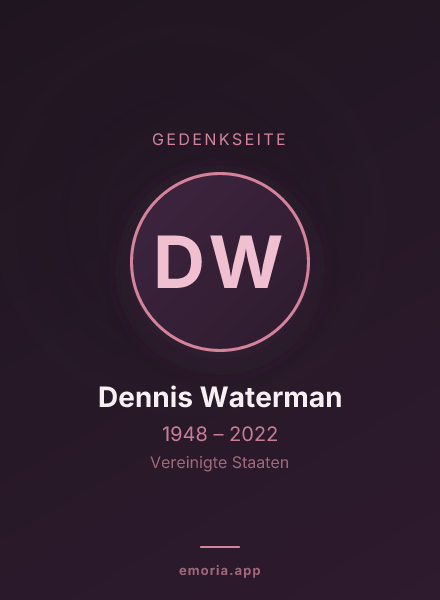 Gedenkportrait von Dennis Waterman