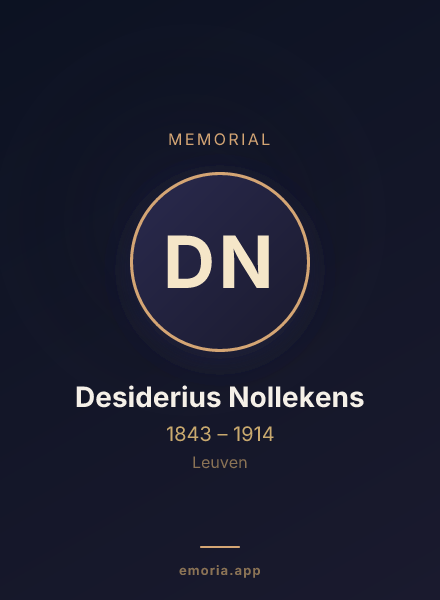 Memorial portrait of Desiderius Nollekens