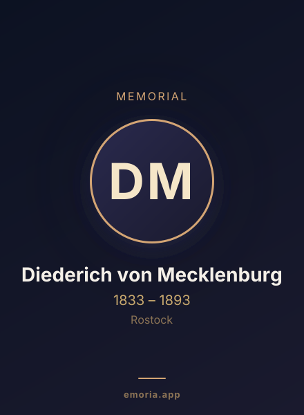 Memorial portrait of Diederich von Mecklenburg