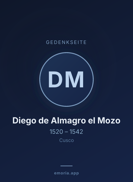 Gedenkportrait von Diego de Almagro el Mozo