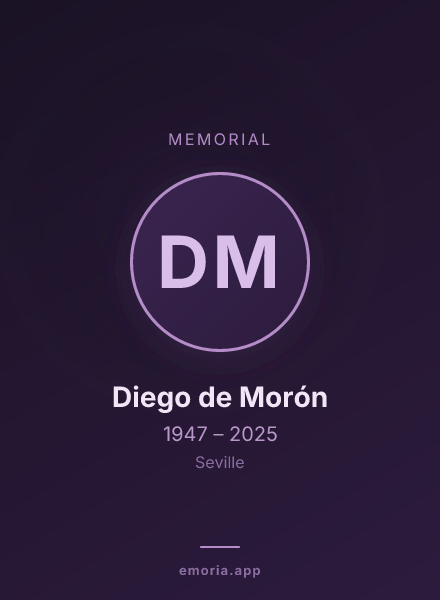 Memorial portrait of Diego de Morón