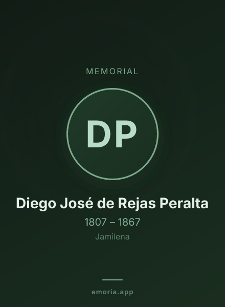 Memorial portrait of Diego José de Rejas Peralta