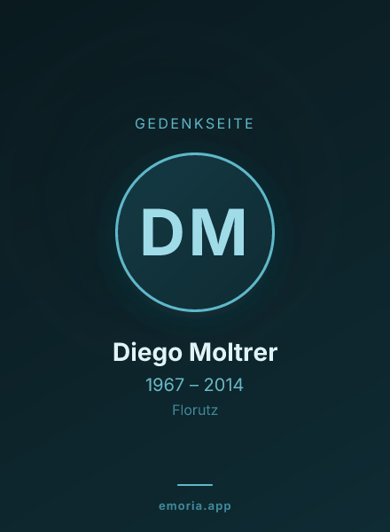Gedenkportrait von Diego Moltrer
