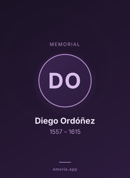 Memorial portrait of Diego Ordóñez