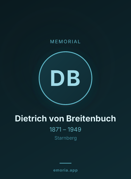 Memorial portrait of Dietrich von Breitenbuch