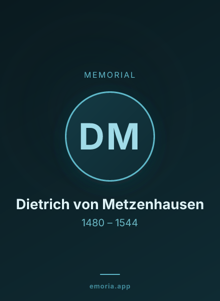 Memorial portrait of Dietrich von Metzenhausen