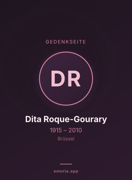 Gedenkportrait von Dita Roque-Gourary