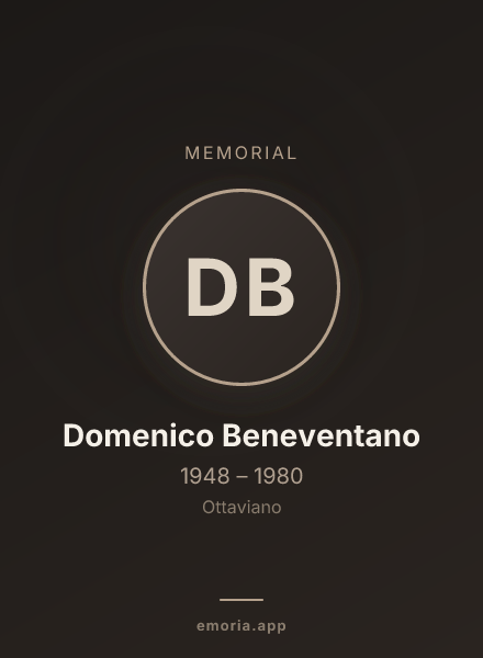 Memorial portrait of Domenico Beneventano