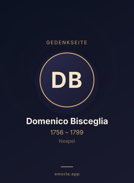 Gedenkportrait von Domenico Bisceglia