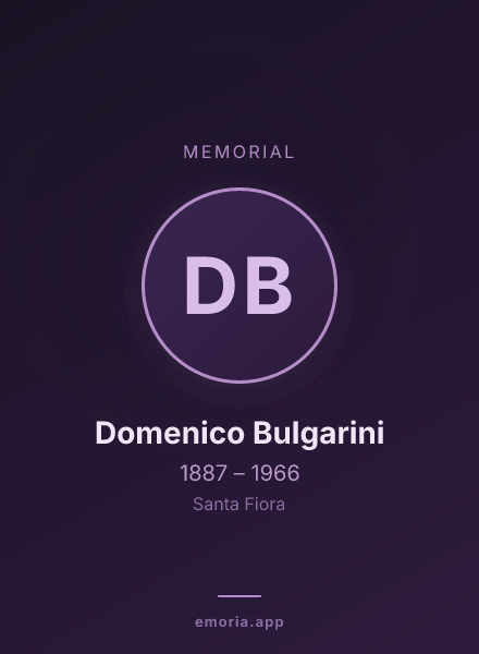 Memorial portrait of Domenico Bulgarini