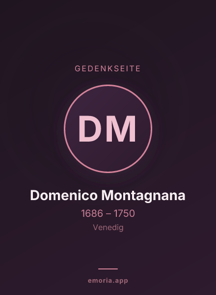 Gedenkportrait von Domenico Montagnana