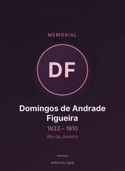 Memorial portrait of Domingos de Andrade Figueira