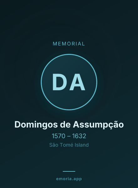 Memorial portrait of Domingos de Assumpção