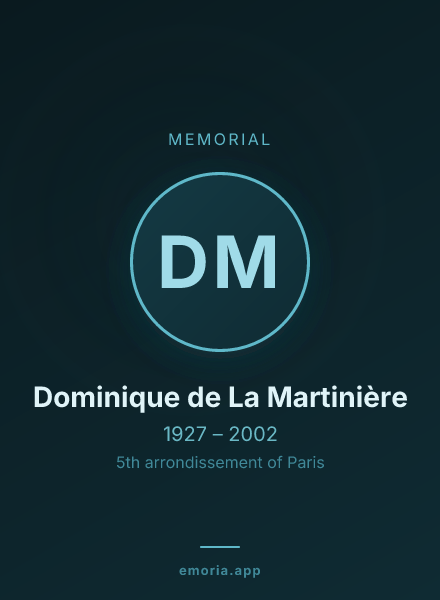 Memorial portrait of Dominique de La Martinière
