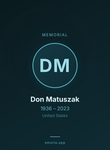 Memorial portrait of Don Matuszak
